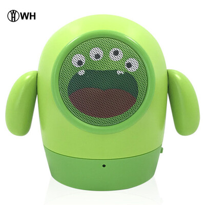 

WH Bluetooth Cute Speaker Doll Портативный HIFI сабвуфер Беспроводной громкой связи Музыкальный плеер для миньонов Мобильный телефон iphone5 6 xiaomi