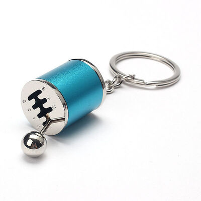

Металлическая коробка передач Shifter Key Chain Fob Ring для автомобилей 6-скоростная модель Keychain