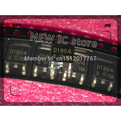 

100pcs/lot 2SD1804S-TLE 2SD1804S-TL-E 2SD1804T-TL 2SD1804 D1804 TO-252 Free shipping