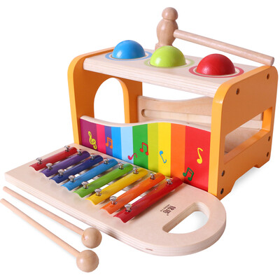 

Mingta MING TA knocking on the table knocking on the piano childrens educational toys early education enlightenment infant baby music