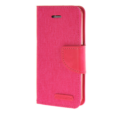 

MOONCASE iPhone 5 / 5S , Leather Flip Wallet Card Holder Pouch Stand Back ЧЕХОЛ ДЛЯ Apple iPhone 5/ 5S Hot pink