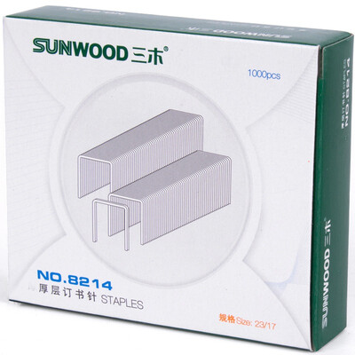 

Мики (Sunwood) толстый слой штапельных страниц 8214140 / штапельного размер 23/17 1000 / картриджа