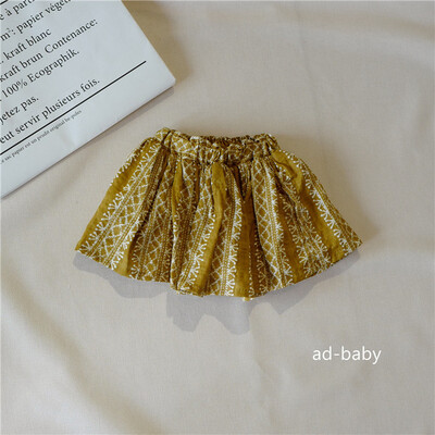 

Children Tutu Girls Skirts Shredded flowers Print Tutu Skirt Girls Summer Kids Clothes Pleated Toddler Baby Girl Skirts 27 Years