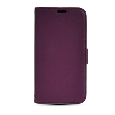 

MOONCASE High quality Leather Side Flip Wallet Card Holder Pouch Stand Shell Back Case Cover For LG G Flex F340K Purple