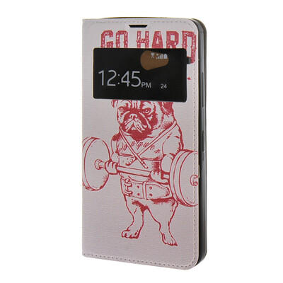 

MOONCASE Чехол для Microsoft Lumia с 640 тонкий флип кожаный бумажник карты и kickstand Чехол / А13