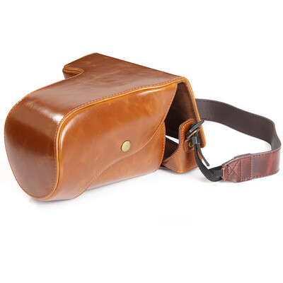 

Lytro illum light field camera custom retro camera bag brown