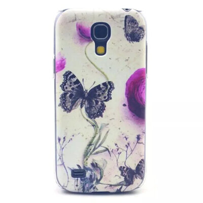 

MITI Case For Samsung Galaxy S4 Mini Colorful Printing Drawing Transparent Plastic Phone Cover for Samsung i9190 Hard Phone Case