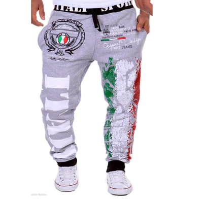

Zogaa New Men's Sports Pants Printing Casual