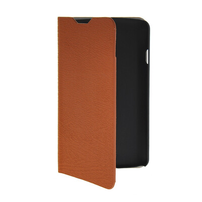 

MOONCASE Slim Leather Side Flip Wallet Card Slot Pouch Stand Shell Back ЧЕХОЛ ДЛЯ LG F70 Brown