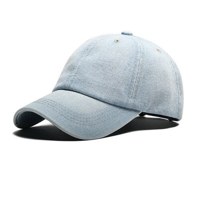 

Guttavalli women men Spring jean cap summer solid cotton baseball hats sun hats girl boy denim sunscreen&UV protection caps