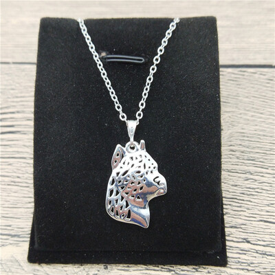 

New American Staffordshire Terrier Necklace Trendy Style Bull Terrier Pendant Necklace Women Fashion Pet Dog Jewellery