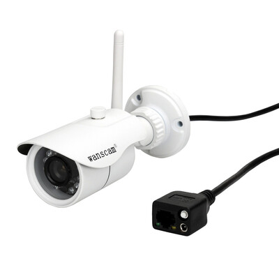 

HW0043 WiFi IP-камера 1,0MP 720P Ночное видение Водонепроницаемые ИК-вырезы