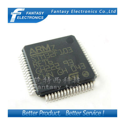 

5PCS STM32F103RET6 QFP64 STM32F103 QFP ARM new&original IC free shipping
