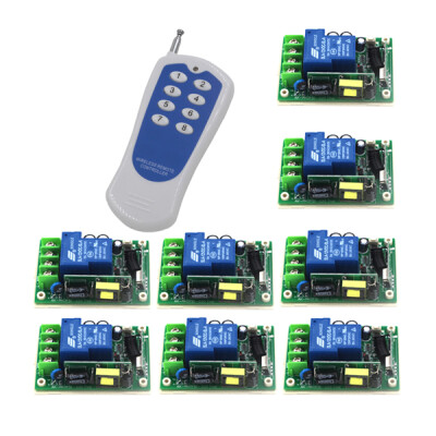 

MITI 110V 220v RF Wireless Remote Control Switch remote relay 85V-250V 30A Secure multifunction