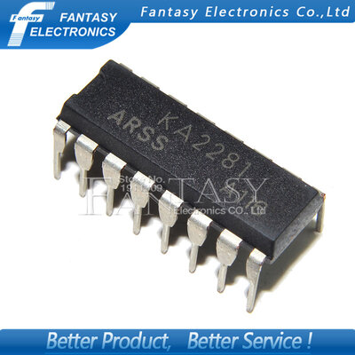 

20PCS KA2281 DIP DIP16 new&original IC free shipping