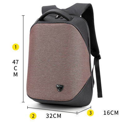 

Male Waterproof 156inches Laptop Nylon Casual Business Mens Computer Backpack Shockproof Computer Compartment