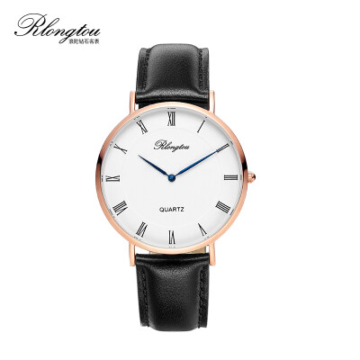 

RlongTou watch mens extreme series 112M-P-W rose gold Rome white surface