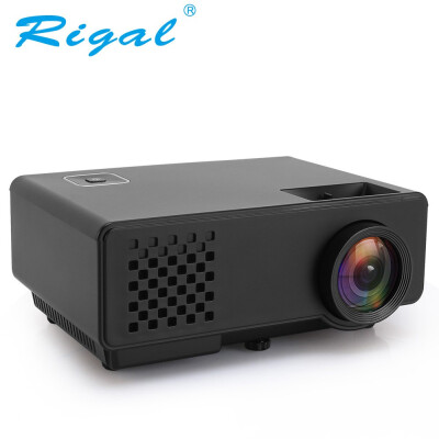 

Rigal HD RD810 1000 lúmenes Mini proyector portátil Mini LED Video Beamer RD-810 videojuego casa 3D Movie HDMI VGA proyector USB