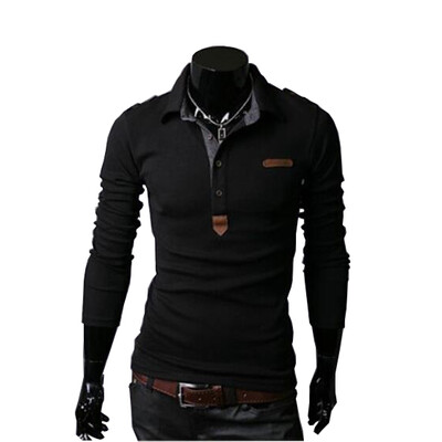 

Zogaa Mens Polo Shirt All-matching Slim Korean