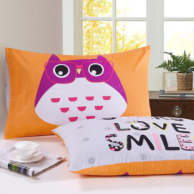 

Sheng Wei bed products tide wave series cotton pillowcases cotton fashion pillow sets single only 48 74cm 3433