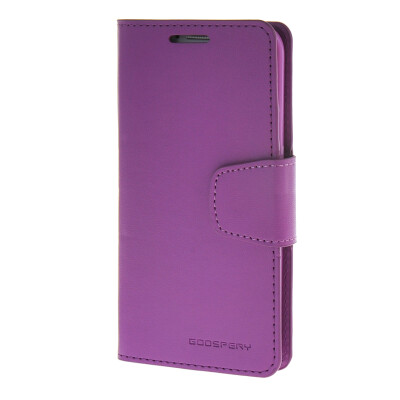 

MOONCASE чехол для Samsung Galaxy S6 Edge PU Leather Flip Wallet Card Slot Stand Back Cover Purple