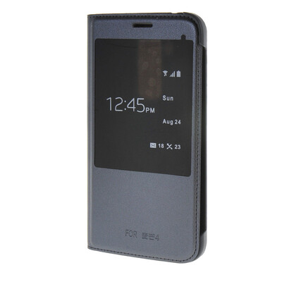 

MOONCASE чехол для Huawei Maimang 4 D199 Ultra Slim View Window Flip Leather Case Cover Grey