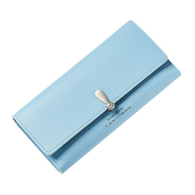 

Womens Handbags Korean Style Clutch Multi-card Lady Multi-function Purse Leather Change Bit Mobile Phone Package Wallet