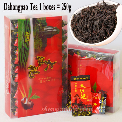 

250g Dahongpao Oolong Tea&Black Tea Health Care Tea Wuyishan High-grade Dahongpao Oolong Tea China