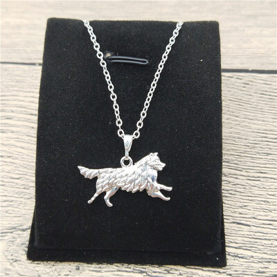 

New Australian Shepherd Necklace Trendy Style Pet Dog Pendant Necklace Women Fashion Pet Jewellery Animal Dog Jewellery