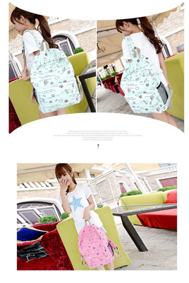 

2018 Womens Backpack New Korean Version College Wind Backpack Fashionable Small Fresh Schoolbag Travel Mochila