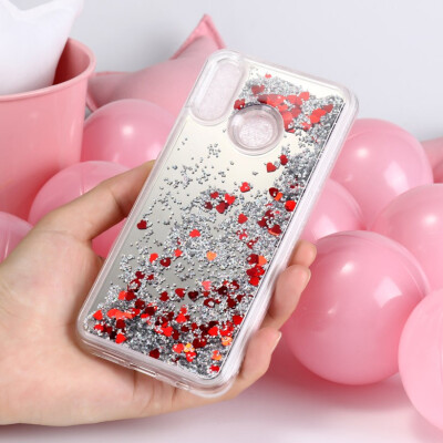 

Akabeila Cover for Huawei P20 Lite Nova 3E Case Soft Mirror Dynamic Glitter Phone Protector Cover Shell