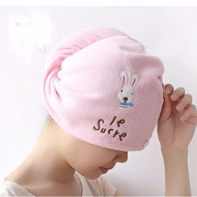 

Super absorbent Soft Hair Towel Turban Hair-Drying Cap Bathrobe Hat Microfiber Magic Hair Head Wrap Quick Dry Bathroom Tools