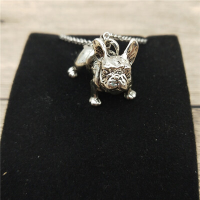 

New French Bulldog Necklace Trendy Style French Bulldog Pendant Necklace Women Fashion Pet Dog Jewellery