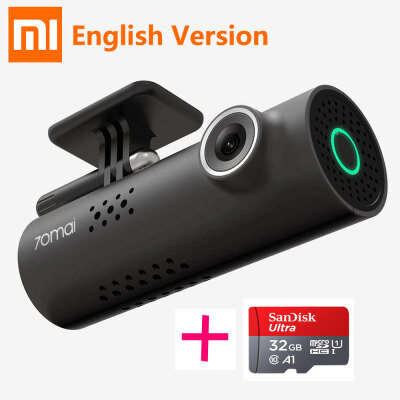 

Английская версия Xiaomi 70 минут 70Mai Smart DVR WiFi Беспроводная камера Управление голосом 130 градусов Mstar 8328P 1080P 30 кадров в секунду