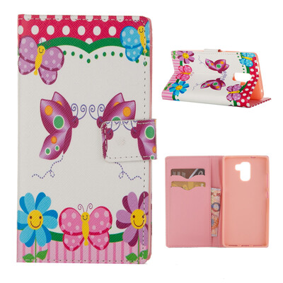 

MOONCASE ЧЕХОЛ ДЛЯ Huawei Honor 7 Flip PU Leather Fold Wallet Card Slot Kickstand Back [Pattern series] /a14