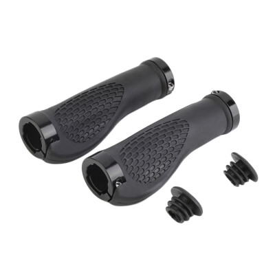 

Ergonomic Rubber Mountain Bike Bicycle Handlebar Grips Cycling Lock-On Ends