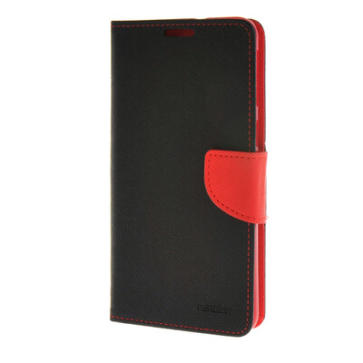 

MOONCASE Splice Color Leather Wallet Flip Card Slot Bracket Back Case Cover for HTC Desire 826 Black03
