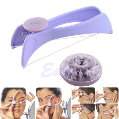 

Women Plastic Cotton Facial Hair Remover Spring Threading Epilator Defeatherer Beauty DIY Makeup Tool High Quality Fashion New