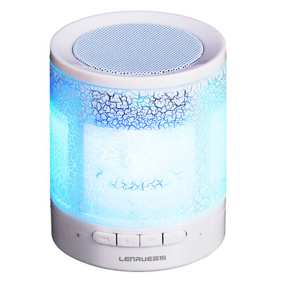 

Lan Yue LEnRuE A3 Bluetooth Speaker Computer Audio Subwoofer Card Wireless Speaker Outdoor Portable Mini Audio White