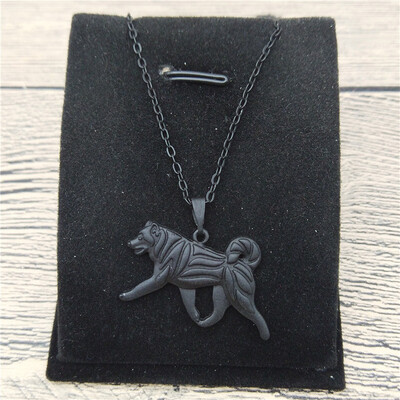 

New Alaskan Malamute Necklace Trendy Style Alaskan Malamute Pendant Necklace Women Fashion Pet Dog Jewellery