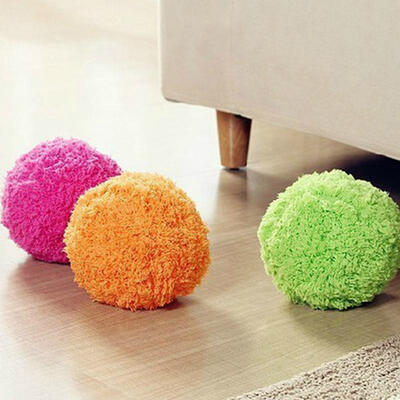 

Cntomlv Hot Selling Automatic rolling ball Microfiber Robotic Mop Ball Mini Vacuum Cleaner Automatic Floor Sweeper Four Color