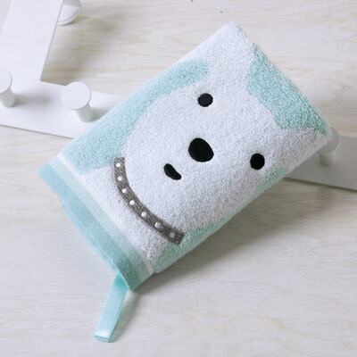 

Gold towel home textile cotton imperfection embroidered square towel hand towel single strip gray 45g 3534cm