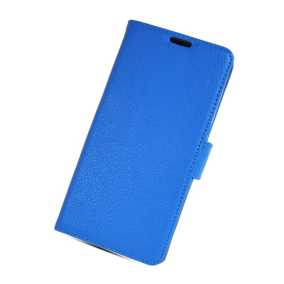 

MOONCASE High quality Leather Side Flip Wallet Card Slot Pouch Stand Shell Back ЧЕХОЛ ДЛЯ Sony Xperia Z2 Blue