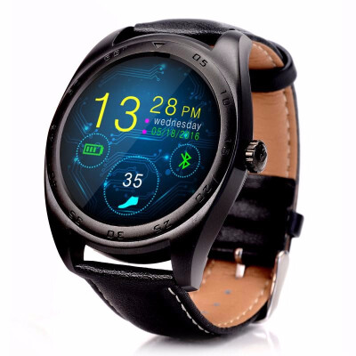 

CACGO K89 Bluetooth 40 Heart Rate Monitor Smart Watch with Three-axis Accelerometer Loudspeaker