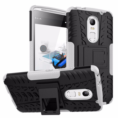 

Goowiiz Phone Case For Lenovo Vibe X3 Armor Tire Texture Rugged Protection PCTPU Full Protection