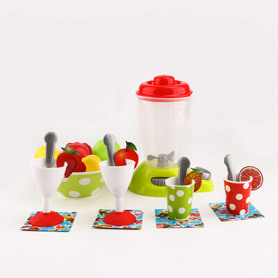 

BOOM LIGHT Simulation Mini Life Small Household Appliances DIY Juicer Kitchen Model Toy Set XG1-1 27 Pcs