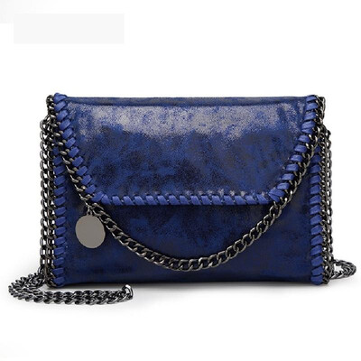 

Fashion Womens design Chain Detail Cross Body Bag Ladies Shoulder bag clutch bag bolsa franja luxury evening bag LB148