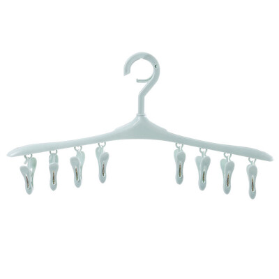 

360 degree rotating drying rack clip windproof buckle multi-function hanger plastic clothes drying rack socks underwear drying