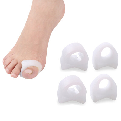 

Pack of 4 Toe Separators&Spreaders for Relieving Pain Associated with Bunions Overlapping Toes&Toe Drift