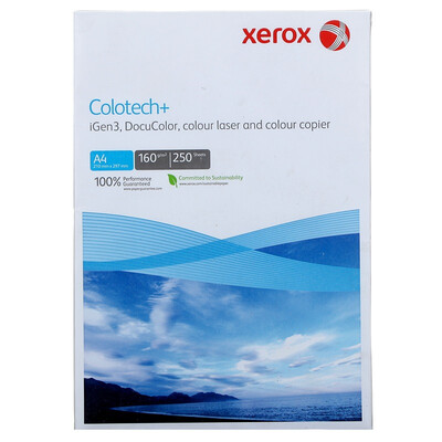 

Xerox (Xerox) Colotech + цветной лазерный бумага 200g A4 250 листов / уп